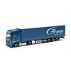 Herpa H0 MB Actros '18 L 2.5 GigaSpace Jumbogardinenplanen-SZ, Brass Spedition (Club)