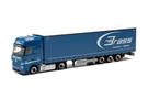 Herpa H0 MB Actros '18 L 2.5 GigaSpace Jumbogardinenplanen-SZ, Brass Spedition (Club)
