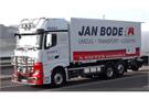 Herpa H0 MB Actros Bigspace Wechselkoffer-Hängerzug Jan Bode (Sonderserie DE)