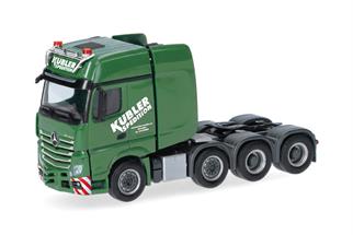 Herpa H0 MB Actros L Gigaspace Schwerlastzugmaschine 4achs, Kübler