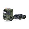 Herpa H0 MB Actros L MP1 Zugmaschine, Belgische Armee - olivgrün