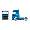 Herpa H0 MB Actros L ProCabin Zugmaschine, blau (Sonderserie eXtra)
