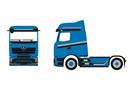 Herpa H0 MB Actros L ProCabin Zugmaschine, blau (Sonderserie eXtra)