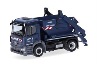 Herpa H0 MB Actros S Absetzkipper AK 12, ALBA