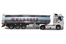 Herpa H0 MB Actros Streamspace 2.5 Chemietank-Sattelzug, Klaeser (Sonderserie NRW)