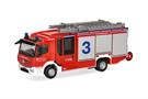Herpa H0 MB Atego '13 Z-Cab, Flughafen-Feuerwehr Friedrichshafen