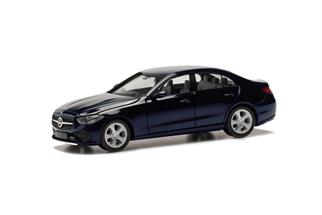 Herpa H0 MB C-Klasse Limousine, dunkelblau