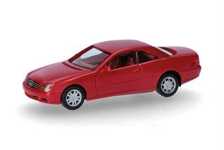 Herpa H0 MB CL Coupé, titanitrot metallic