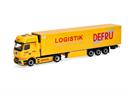 Herpa H0 MB eActros 600 ProCabin Gigaspace Kühlkoffer-Sattelzug, DEFRU
