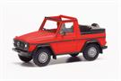 Herpa H0 MB G-Modell Cabrio, rot