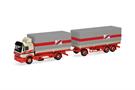 Herpa H0 MB SK 94 Planen-Hängerzug, fern-schnell-gut