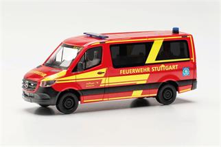 Herpa H0 MB Sprinter '18 Bus Flachdach, Branddirektion Stuttgart