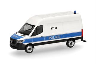 Herpa H0 MB Sprinter 18 Kasten Hochdach, Polizei Nordrhein-Westfalen - KTU