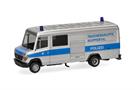 Herpa H0 MB T2 Vario Kasten, Polizei Tauchergruppe Wuppertal