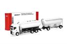 Herpa H0 MiniKit: MAN TGS TM Eutersilo-Hängerzug, weiss