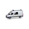 Herpa H0 Minikit MB Sprinter Halbbus, unbedruckt, silber