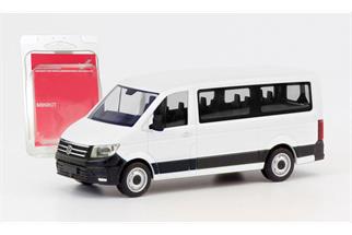 Herpa H0 Minikit: VW Crafter Bus Flachdach, weiss