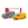 Herpa H0 MiniKit: VW T4 Kasten, grau/ginstergelb