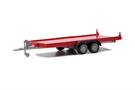 Herpa H0 PKW-Transportanhänger, rot
