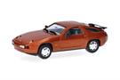 Herpa H0 Porsche 928 S4, cognacbraun metallic