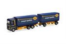 Herpa H0 Renault AE Wechselpritschen/-planen-Hängerzug, ASG