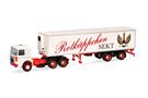 Herpa H0 Roman Diesel 6x4 Kühlkoffer-Sattelzug, Rotkäppchen Sekt