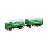 Herpa H0 Scania 111 Koffer-Hängerzug, Bärenmarke - Spedition Reiter