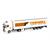 Herpa H0 Scania CR 20 HD Lowlinergardinenplanen-Sattelzug, Temmel - Natascha Stoni