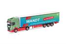 Herpa H0 Scania CR20 HD Gardinenplanen-Sattelzug, Wandt / BGL