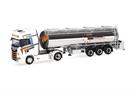 Herpa H0 Scania CS20 HD Chromtank-Sattelzug, Wittmann Transport
