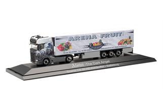 Herpa H0 Scania CS20 HD Kühlkoffer-Sattelzug, Arena Fruit