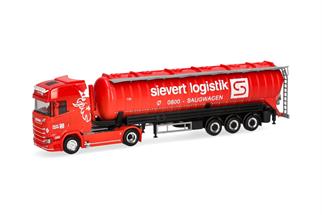 Herpa H0 Scania CS20 HD Saugsilo-Sattelzug, Sievert Logistik
