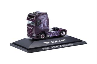 Herpa H0 Scania CS20 HD Solozugmaschine, Stelzl - Top Gun