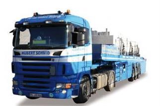 Herpa H0 Scania R 04 Betonteile-Sattelzug Hubert Schmid