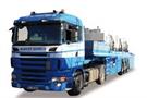 Herpa H0 Scania R 04 Betonteile-Sattelzug Hubert Schmid