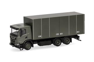 Herpa H0 Scania XT17 Koffer-LKW, Schwedische Armee