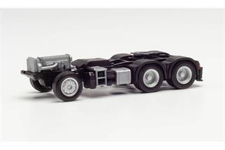 Herpa H0 Teileservice Fahrgestell MB Actros/Arocs 6x4 inkl. Heckabstützung u. Kranaufnahme