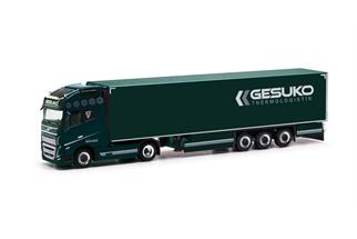 Herpa H0 Volvo FH 16 Gl. XL 2020 Kühlkoffer-Sattelzug, GESUKO