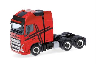 Herpa H0 Volvo FH 16 GL XL 2020 Zugmaschine 3achs mit Schwerlastturm, rot