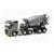 Herpa H0 Volvo FH FD 2020 6x2 Betonmischer-Sattelzug 3a/2a, grau/gelb