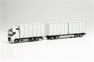 Herpa H0 Volvo FH Gl. 2020 Schwedencombi, weiss