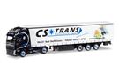 Herpa H0 Volvo FH Gl. XL Gardinenplanen-Sattelzug CS Trans