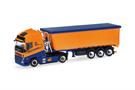 Herpa H0 Volvo FH Globetrotter XL Electric Stahlmulden-Sattelzug, Deutrans