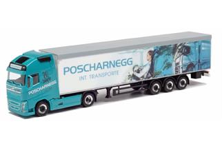 Herpa H0 Volvo FH13 GL XL Schubbodensattelzug Poscharnegg (Sonderserie AT)