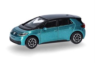 Herpa H0 VW ID.3 makena-türkis metallic