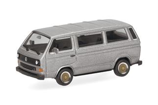 Herpa H0 VW T3 Bus, silber