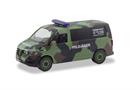 Herpa H0 VW T6.1 Bus, Feldjäger - Flecktarn