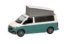 Herpa H0 VW T6.1 California, Candy Weiss / Bay Leaf Green metallic