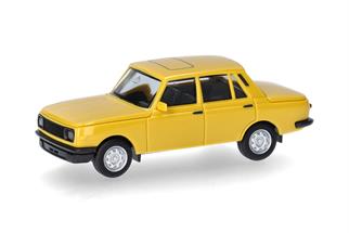 Herpa H0 Wartburg 353 '84, zitrusgelb
