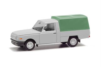 Herpa H0 Wartburg 353 Trans '85 mit Plane, lichtgrau